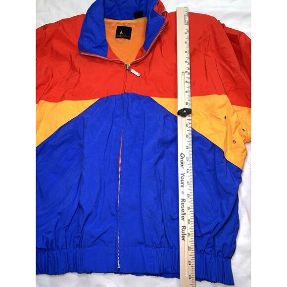Liz Sport Windbreaker Jacket Women's Size Small Color lock 80s Packable Hood NWT - Picture 6 of 16